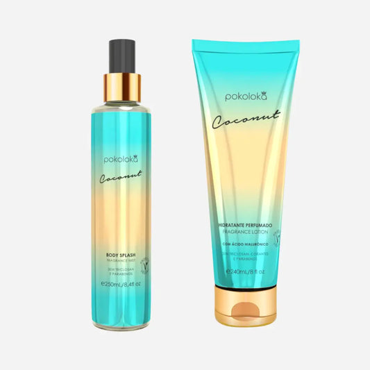 Kit Lokasecret Coconut Pokoloka Body Splash 250ML + Hidratante 240ML