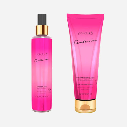 Kit Fantasies Pokoloka Body Splash 250ML + Hidratante 240ML