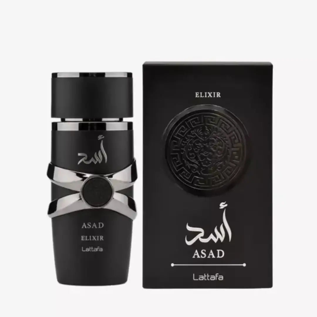Asad Elixir Lattafa Eau de Parfum - Perfume Masculino