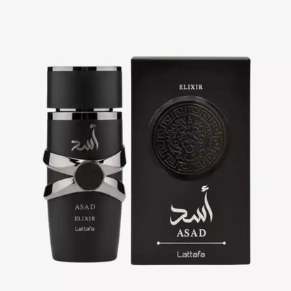 Asad Elixir Lattafa Eau de Parfum - Perfume Masculino