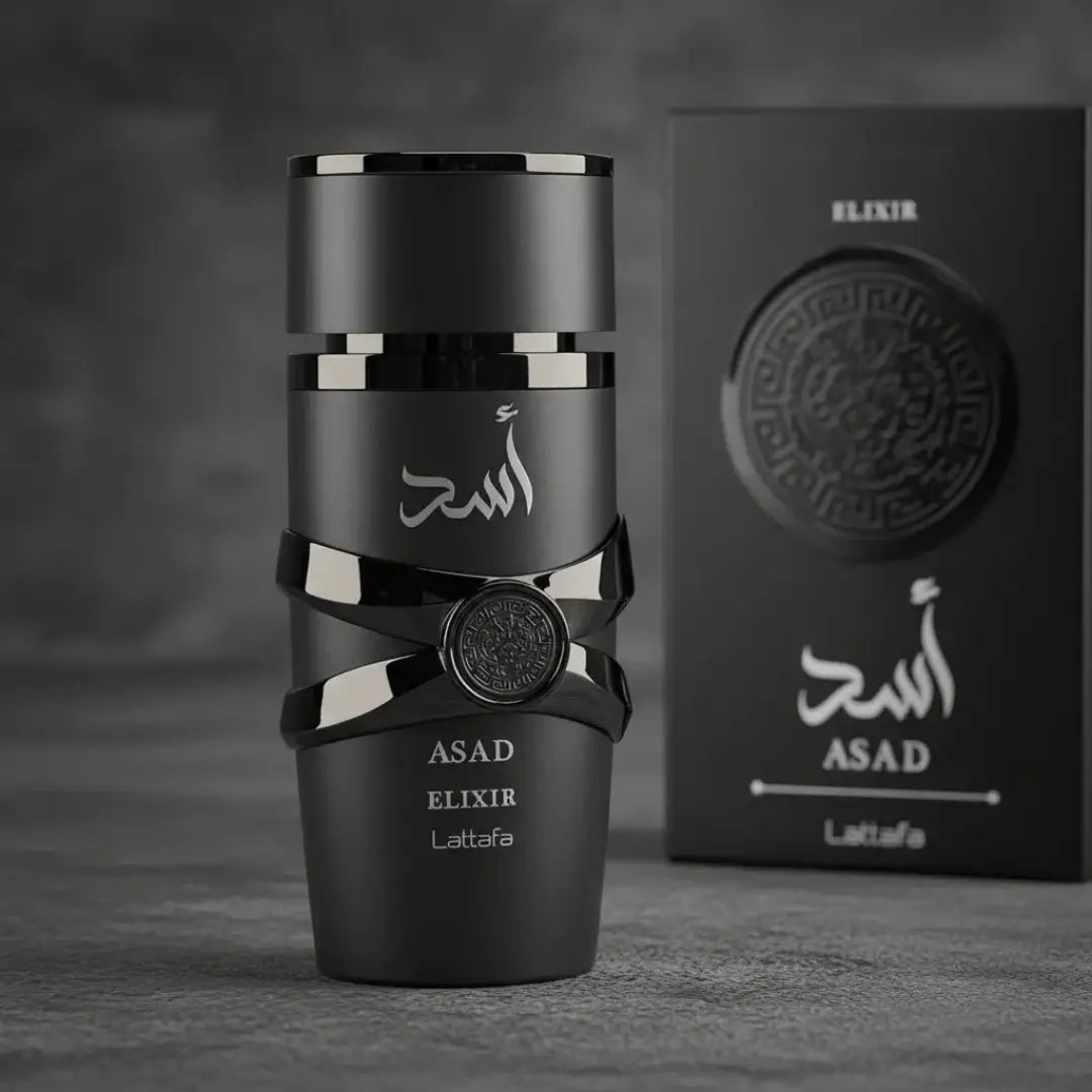 Asad Elixir Lattafa Eau de Parfum - Perfume Masculino