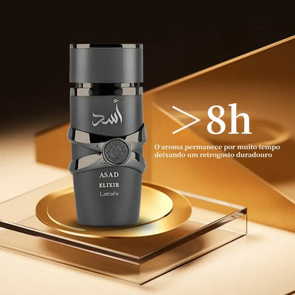 Asad Elixir Lattafa Eau de Parfum - Perfume Masculino
