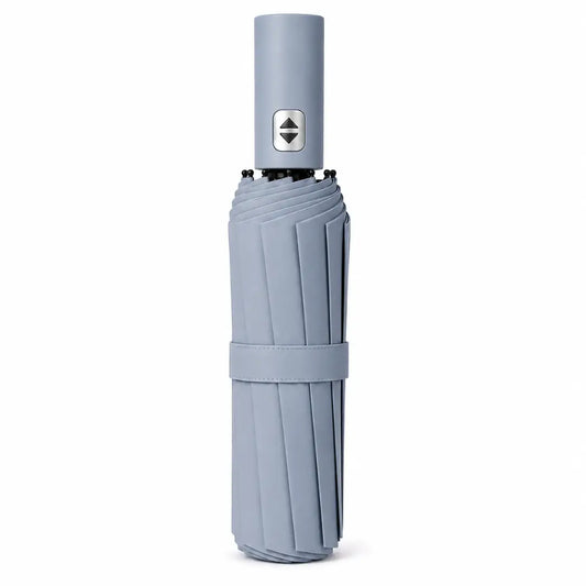 Guarda Chuva Reforçado Automático Azul 10 Varetas 105cm - Bravanni
