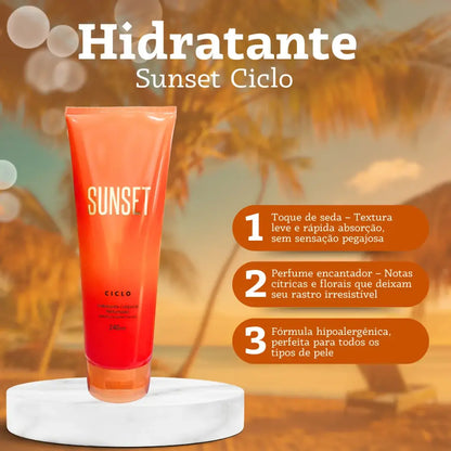 Hidratante Corporal Sunset Ciclo