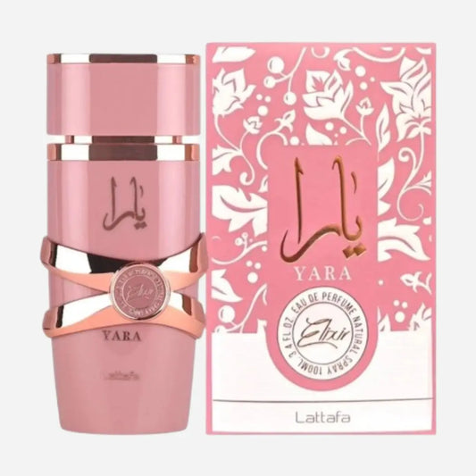 Perfume Árabe Feminino Yara Elixir Lattafa Eau De Parfum 