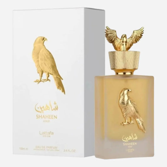 Perfume Árabe Masculino Shaheen Gold Lattafa