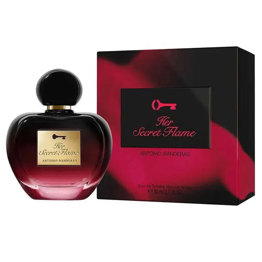 Her Secret Flame Banderas Eau de Toilette Perfume Feminino - 80ml