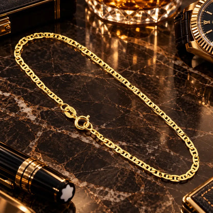 Acabamento diamantado da pulseira masculina Piastrini 3mm