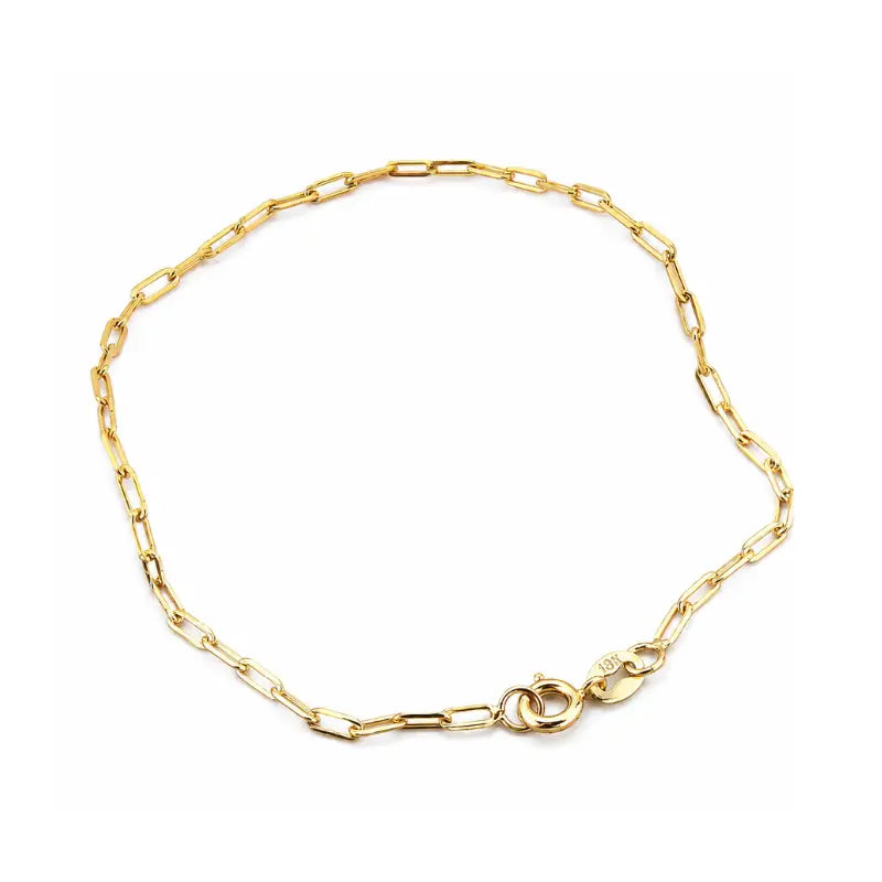 Pulseira Masculina Cartie 2mm Banhada a Ouro 18k